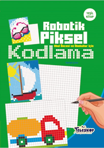 Robotik Piksel Kodlama Yeşil Kitap