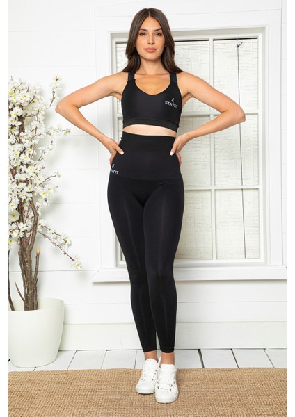 Kadın Siyah Inceltici Korse Tayt fırsatları