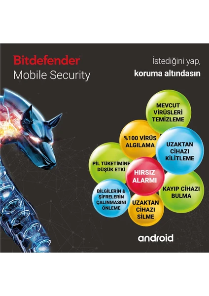 Mobile Security - Android - 1 Kullanıcı - 1 Yıl