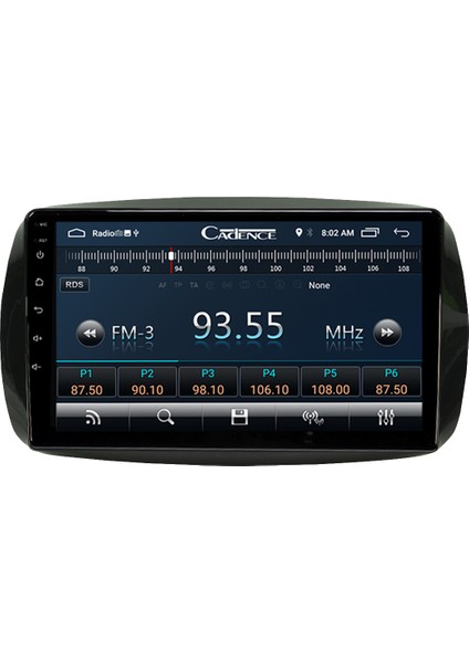 Mercedes Smart Android 11 Carplay Multimedya Ekran Teyp 2GB+16GB fırsatları