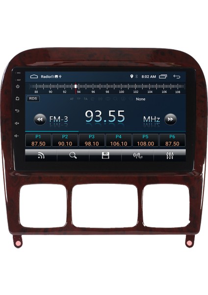 Mercedes S Class W220 Android 11 Carplay Multimedya Ekran Teyp 2GB+16GB fiyatları