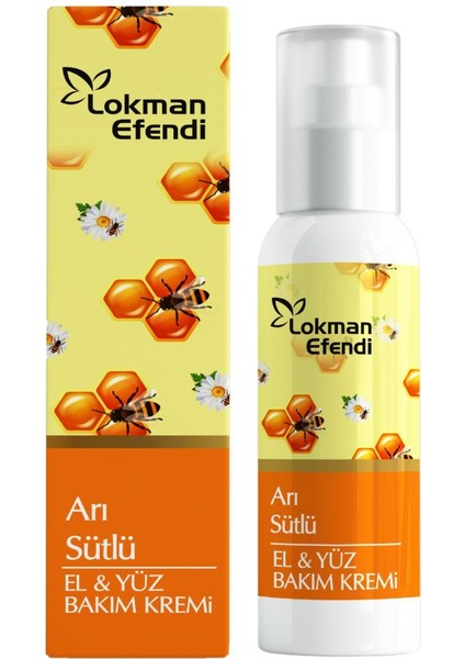 Lokman Efendi Arı Sütlü Krem 100 Ml