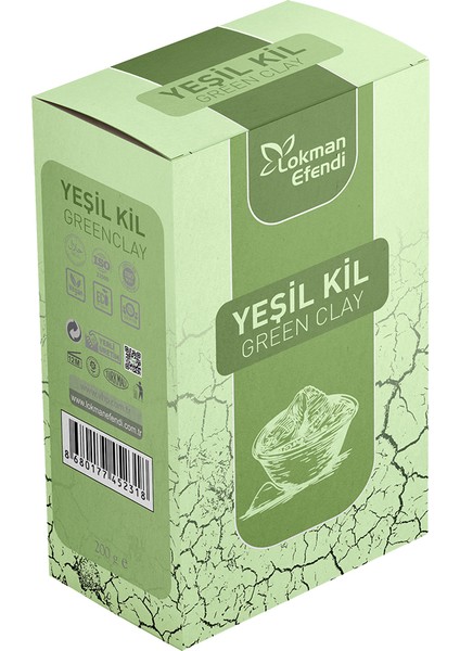 Lokman Efendi Yeşil Kil 200 Gr