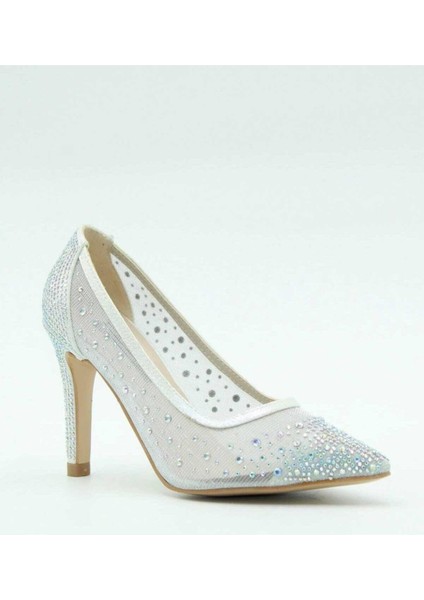 2172248Y Sindirella Taşlı Abiye Kadın Stiletto