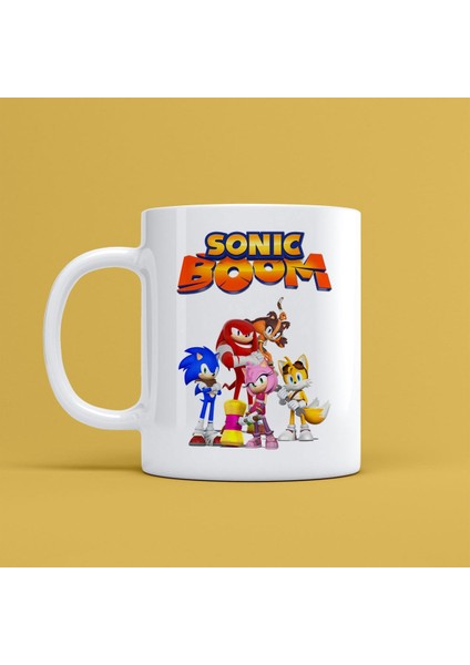 Sonic Tasarımlı Kupa Bardak Mr-03