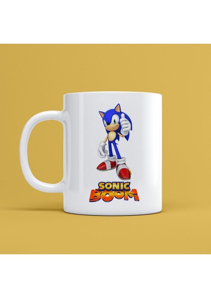 Sonic Tasarımlı Kupa Bardak Mr-05