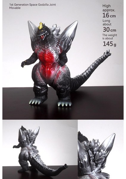 Prodigy Toy Godzilla Bebek Oyuncak - Gümüş (Yurt Dışından)