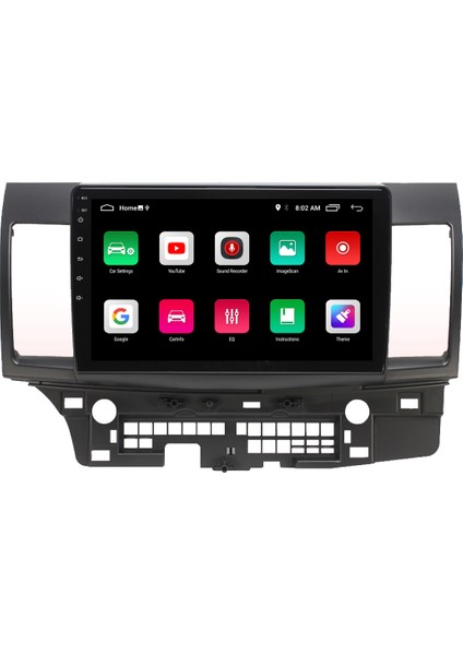 Mıtsubıshı Lancer Android 11 Carplay Multimedya Ekran Teyp 2GB+16GB modelleri