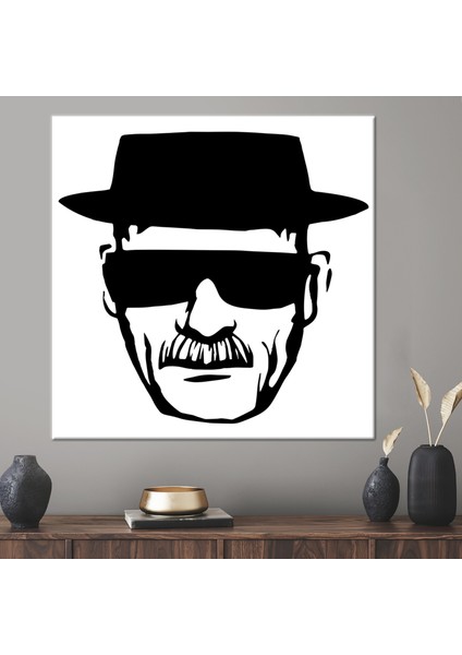 1 Parça Kanvas Tablo, Kötü Kırma, Adam Hediye Kanvas, Breaking Bad Duvar Süsü,