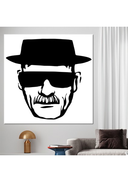 1 Parça Kanvas Tablo, Kötü Kırma, Adam Hediye Kanvas, Breaking Bad Duvar Süsü,