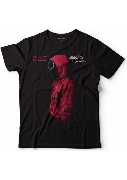 Squıd Game Red Green Lıght Kırmızı Yeşil Işık Çocuk T-Shirt