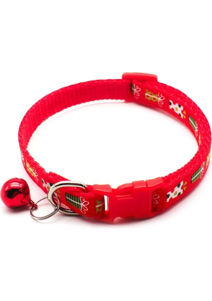 Noel Pet Papyon Ayarlanabilir Köpek Tasması - Kırmızı (Yurt Dışından)