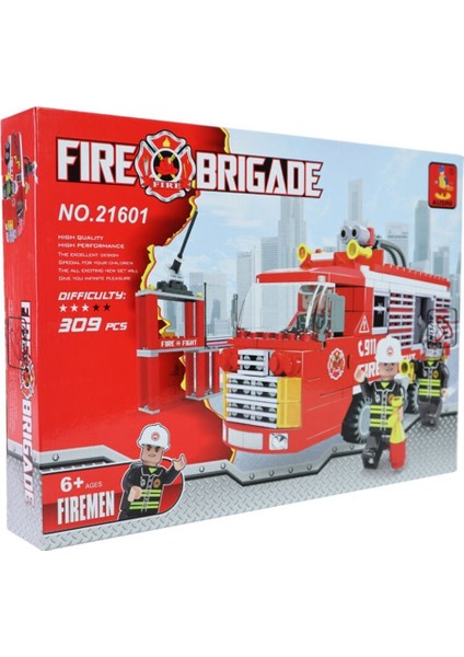 21601 Ausini, Itfaiye Seti, 309 Parça, +6 Yaş