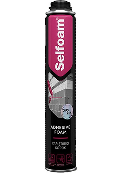 Selfoam Mantolama Köpük (Tabancalı) 750 ml (845 Gr)