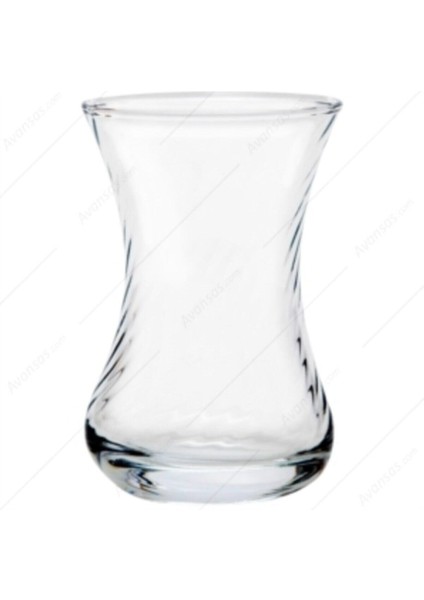 12 Adet Ince Belli Optikli Çay Bardağı 42781 FMA05214