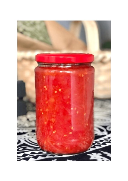 Ev Yapımı Domates Sosu / Menemen Sosu Cam Kavanoz 2 x 650 gr