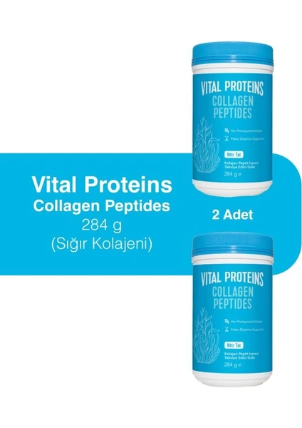 Vital Proteins Collagen Peptides 284 gr Aromasız 2 Adet