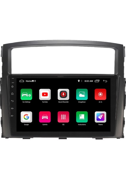Mıtsubıshı Pajero Android 11 Carplay Multimedya Ekran Teyp 2GB+16GB