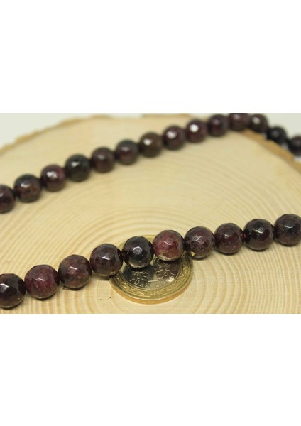 Lal (Granat) (Garnet) Taşı Faset Kesim Dizi 10MM fiyatları