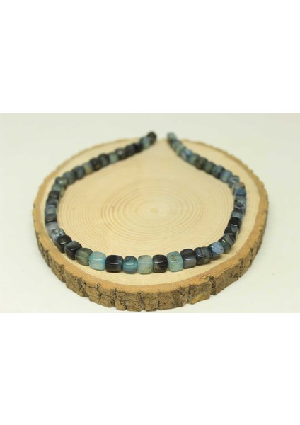 Akik Taşı Küp Şekilli 7-8mm Aralığı/5 Adet (24215-1) modelleri