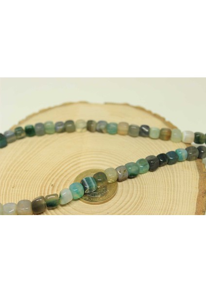 Akik Taşı Küp Şekilli 7-8mm Aralığı Dizi (24225) fiyatları