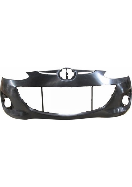 Mazda 2- Hb- 12/14 Ön Tampon Siyah (Sis/panjur Delikli Tyg) DR6150031DBB