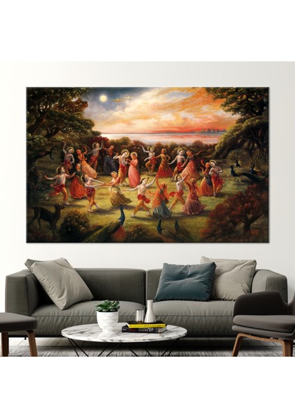 1 Parça Kanvas Tablo, Üreme 3 Boyutlu Kanvas, Ünlü Kanvas Poster,