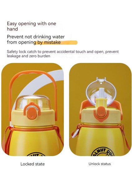 850 ml Baskılı Çelik Termos (Yurt Dışından)