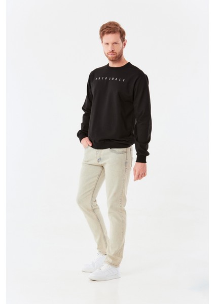 Originals Yazılı Bisiklet Yaka Sweatshirt modelleri