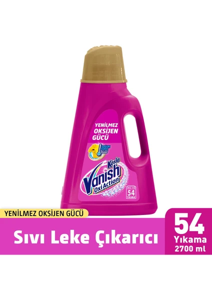 Sıvı Leke Çıkarıcı 54 Yıkama Pembe 2,7 lt