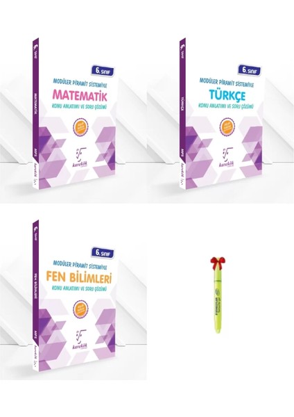 6. Sınıf Matematik Türkçe Fen Konu Anlatımı ve Soru Çözümü