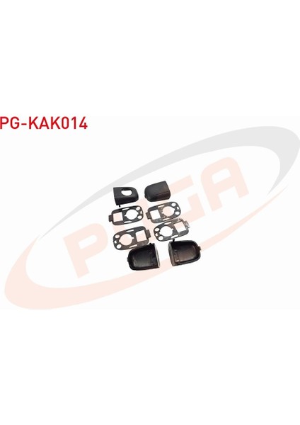 Peugeot 207 307 /cıtroen C3 C4 Açma Kolu Plastiği 4lü Takım 9101.AA