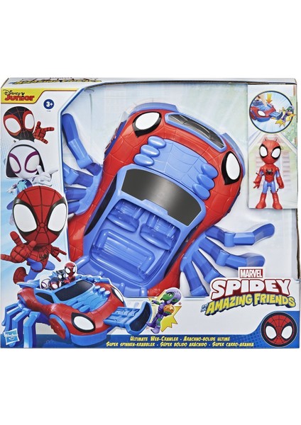 F1460 Web-Crawler Büyük Araç, Spidey ve Inanılmaz Arkadaşları, +3 Yaş