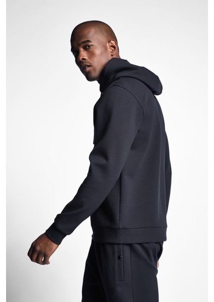 Siyah Erkek Kapüşonlu Sweatshirt 22N-1148 fiyatları