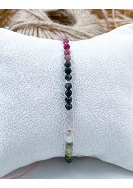 Turmalin Doğal Taş Bileklik 3 mm