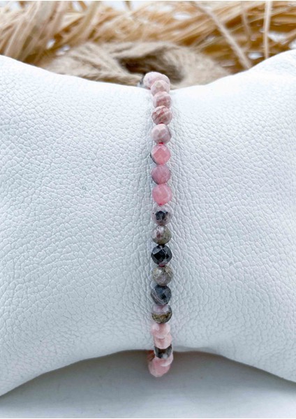 Turmalin Doğal Taş Bileklik 3*4 mm