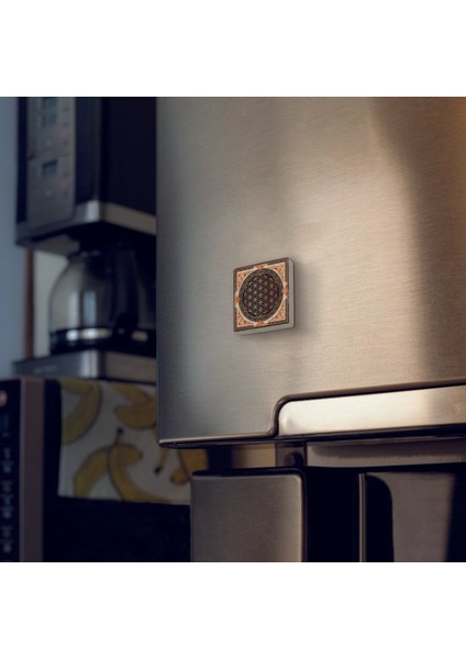 Yaşam Çiçeği Baskılı Doğaltaş MAGNET(KD-044) fiyatları