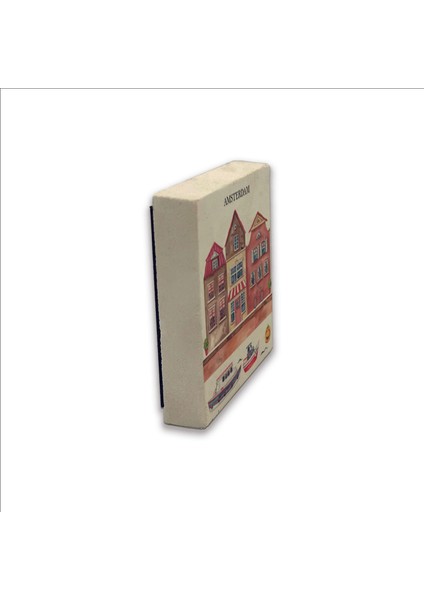 Amsterdam Görseli Baskılı Doğaltaş MAGNET(KRG-018) fırsatları