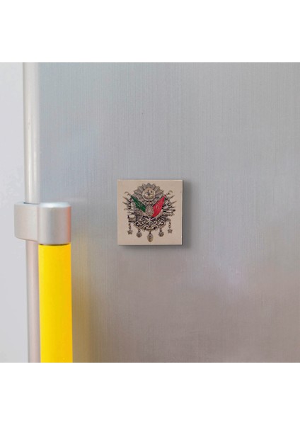 Osmanlı Arması Baskılı Doğaltaş MAGNET(KRT-085) modelleri