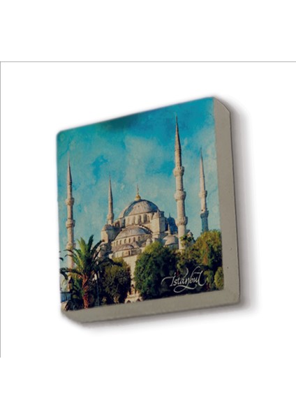 Sultanahmet Camii Baskılı Doğaltaş MAGNET(KRT-013)