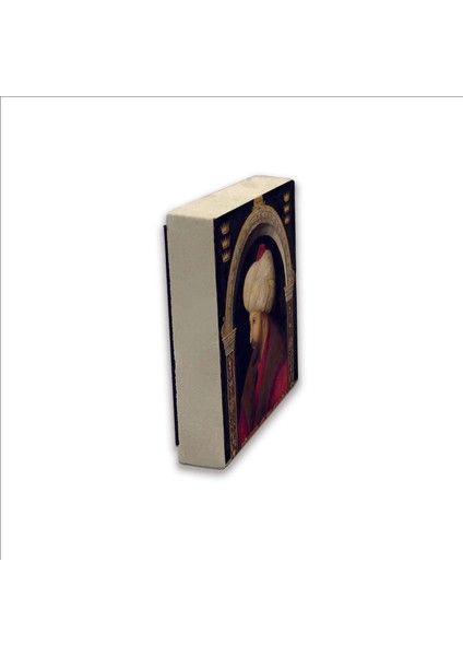 Fatih Sultan Mehmet (Gentile Bellini ÇIZIMI,1480) Baskılı Doğaltaş MAGNET(KRT-088) fırsatları