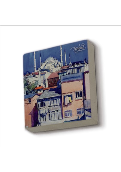 Sultanahmet Camii Baskılı Doğaltaş MAGNET(KRT-015)