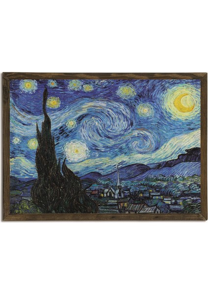 Masif Çerçeveli Sanatsal Baskılı Tablo fiyatları