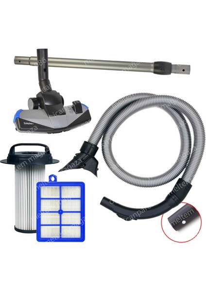 Philips Fc 9202 Marathon Hortumu Triactive Başlık Boru Filtre Set