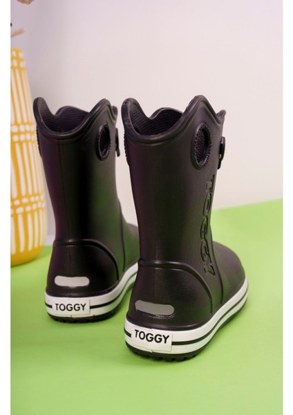 Eva Taban Siyah Çocuk Kar Botu modelleri