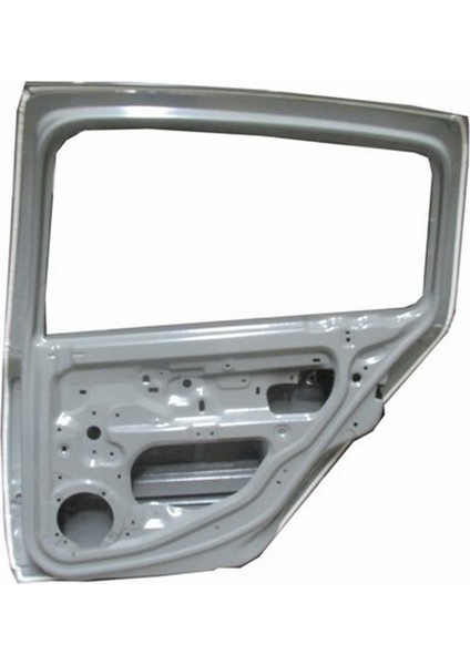 Renault Clıo - Sd - 98/01 Arka Kapı Komple Sağ Band Delikli/gri Boyalı (Iceli/çekomastikli) (Tw) 7751472477