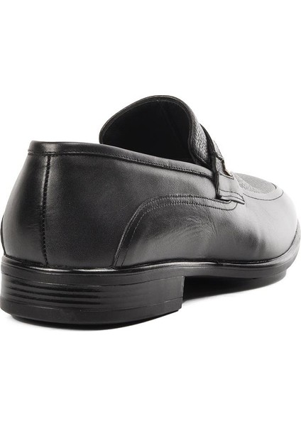 2818 Siyah Deri Erkek Klasik Ayakkabı fırsatları
