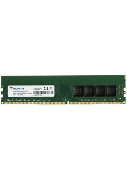 A-Data 16 GB Ddr4 2666 Mhz Pc Ram CL19 AD4U266616G19-SGN