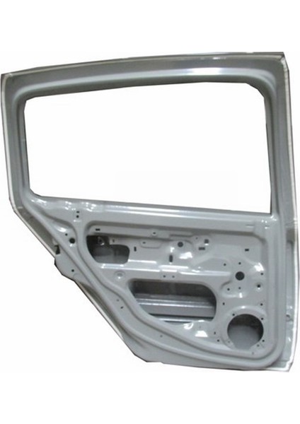 Renault Clıo - Sd - 98/01 Arka Kapı Komple Sol Band Delikli/gri Boyalı (Iceli/çekomastikli) (Tw) 7751472475