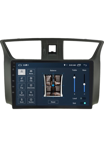 Nissan Sentra Android 11 Carplay Multimedya Ekran Teyp 2GB+16GB indirimleri